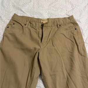 Men’s RedHead brand flannel lined tan jeans 40x32